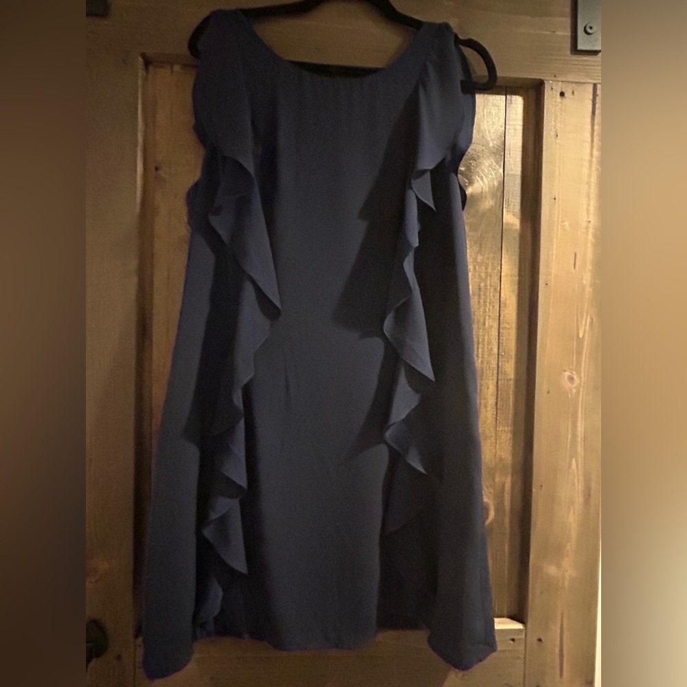 Lulus Navy Blue Dress